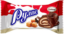 Десерт «АККОНД» мини-рулет Рулик с карамелизированным молоком, вес