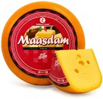 Сыр полутвердый «Азбука сыра» Маасдам 45%, вес