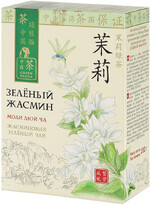 Чай Зеленая Панда Зеленый Жасмин зеленый байховый китайский крупнолистовой 100г