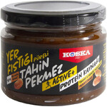 Кунжутная паста с виноградным пекмезом и арахисовой пастой, Koska, 320 гр., стекло