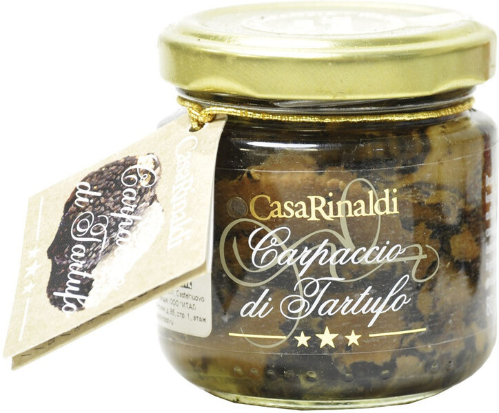 Карпаччо Casa Rinaldi Карпаччо из трюфелей, 80 гр, стекло