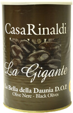 Маслины Casa Rinaldi Bella di Cerignola гигантские GGG DOP, 4,25 кг., ж/б