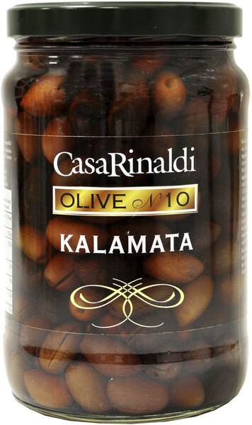 Оливки CASA RINALDI Каламата с косточкой  1,65 кг