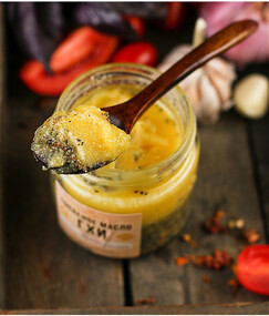 Топленое Масло ГХИ с томатами, базиликом, чесноком, 150 гр, АТМАН