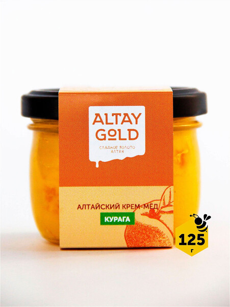 Крем мед с курагой